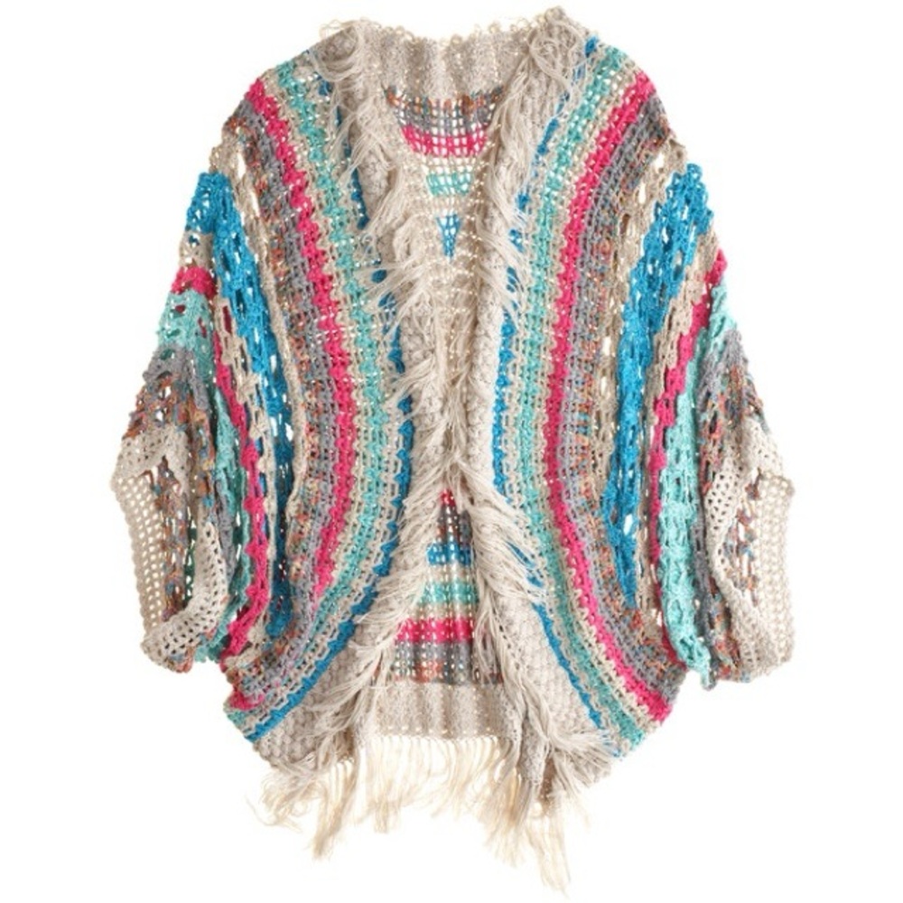 Calypso St.Barth Javiera Crochet Cardigan